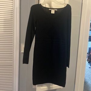 Above knee black dress
